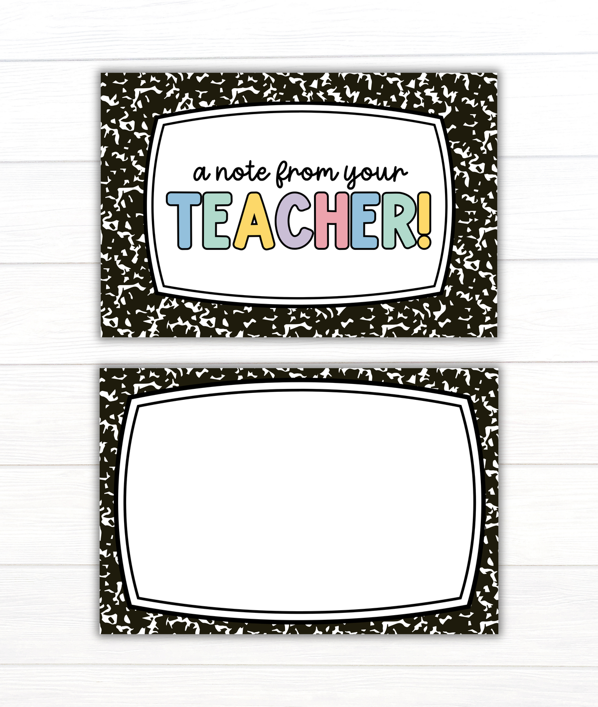 Postcard + Pencil Pouch Bundle